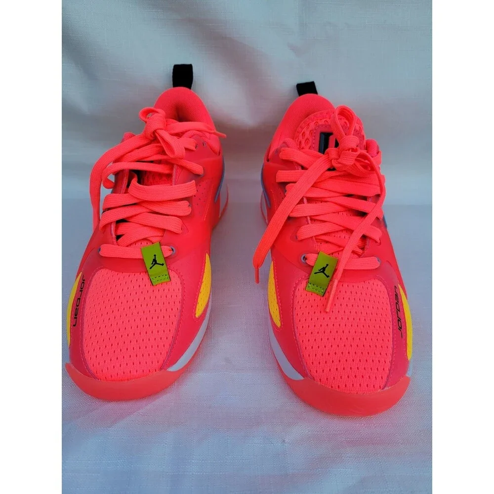 Nike Jordan Heir Series Size 5.5 Neon Pink Orange Shoes FZ2471-601 Brand New